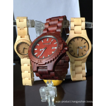 Handmade Natural Genuine Bamboo Wooden Watch